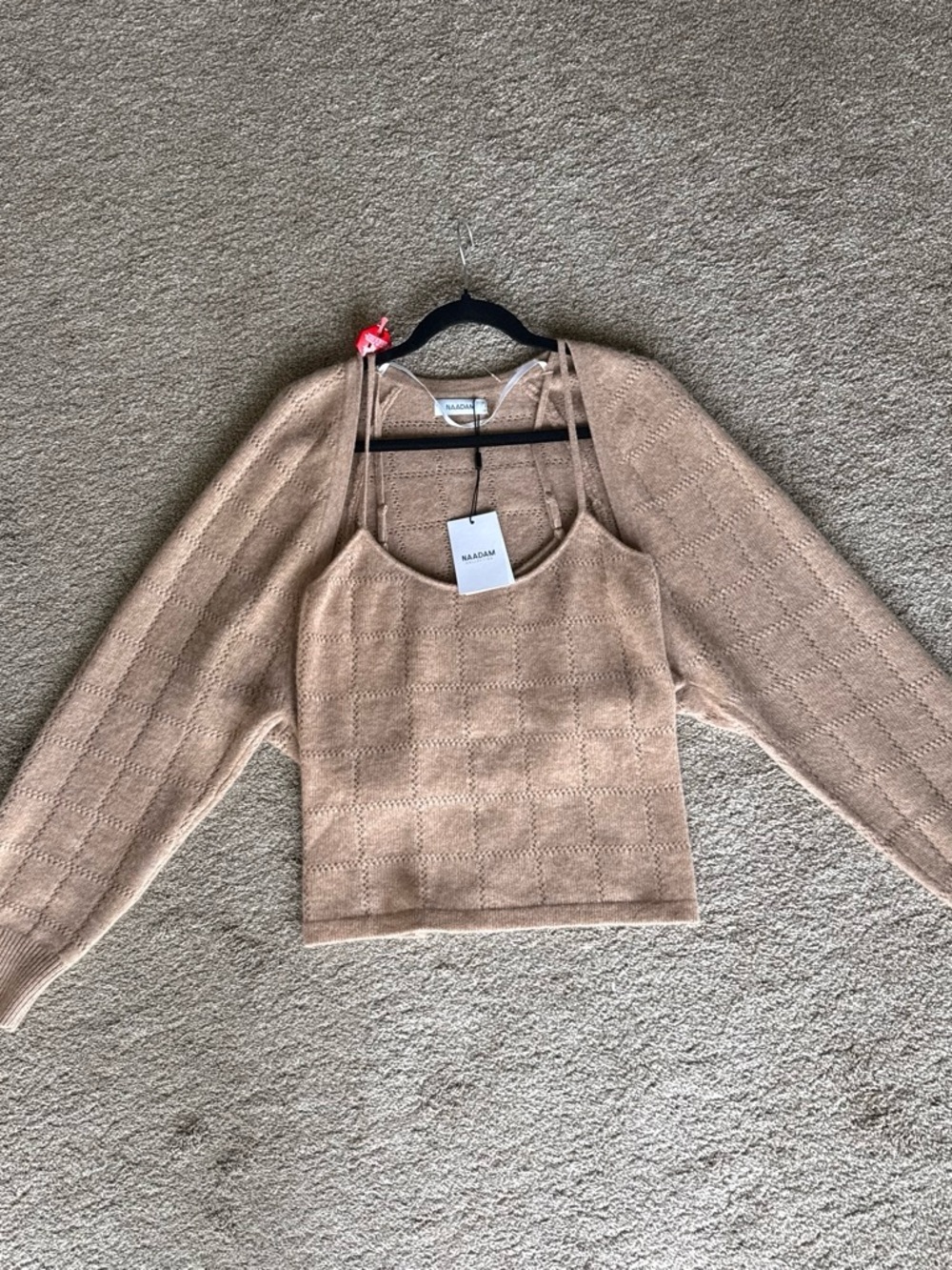 NAADAM
Cashmere Crochet Inspired Two Piece Set